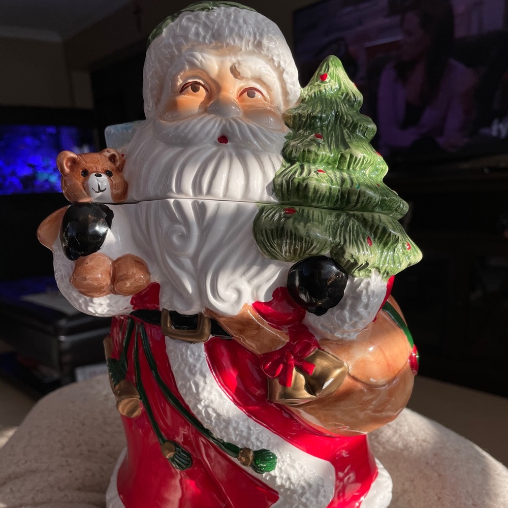 1980’s VINTAGE ROC Santa cookie Jar